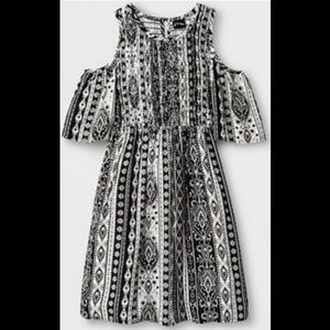 Girls Cold Shoulder Dress